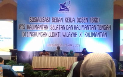 Dosen UNISM Ikuti Sosialisasi Beban Kerja Dosen (BKD) PTS Wilayah Kalimantan Selatan