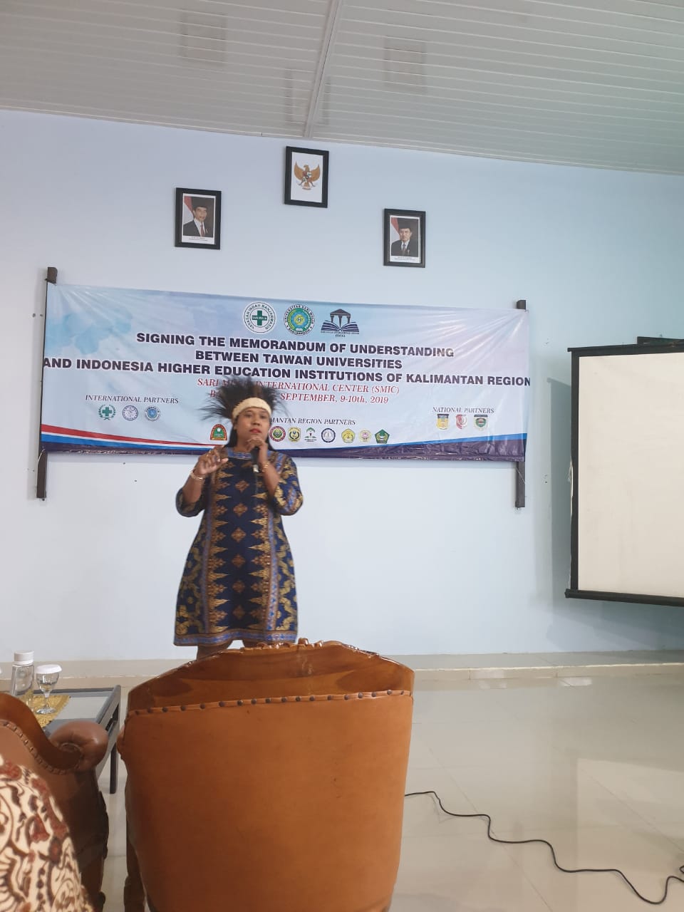 Presentasi Perwakilan Pemda (Merauke, Papua) di UNISM