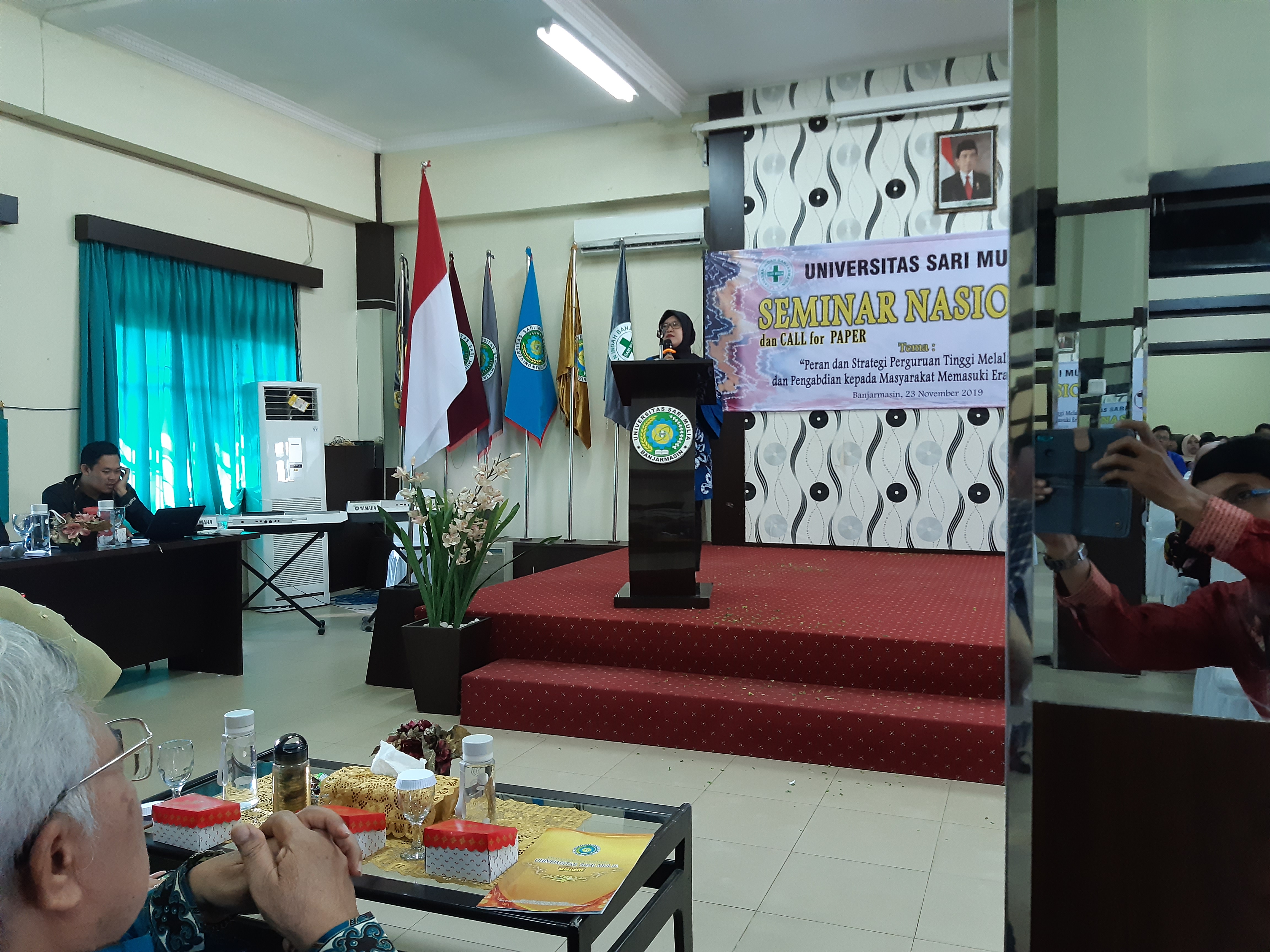 Sambutan Ketua Pelaksana Seminar Nasional 2019- UNISM