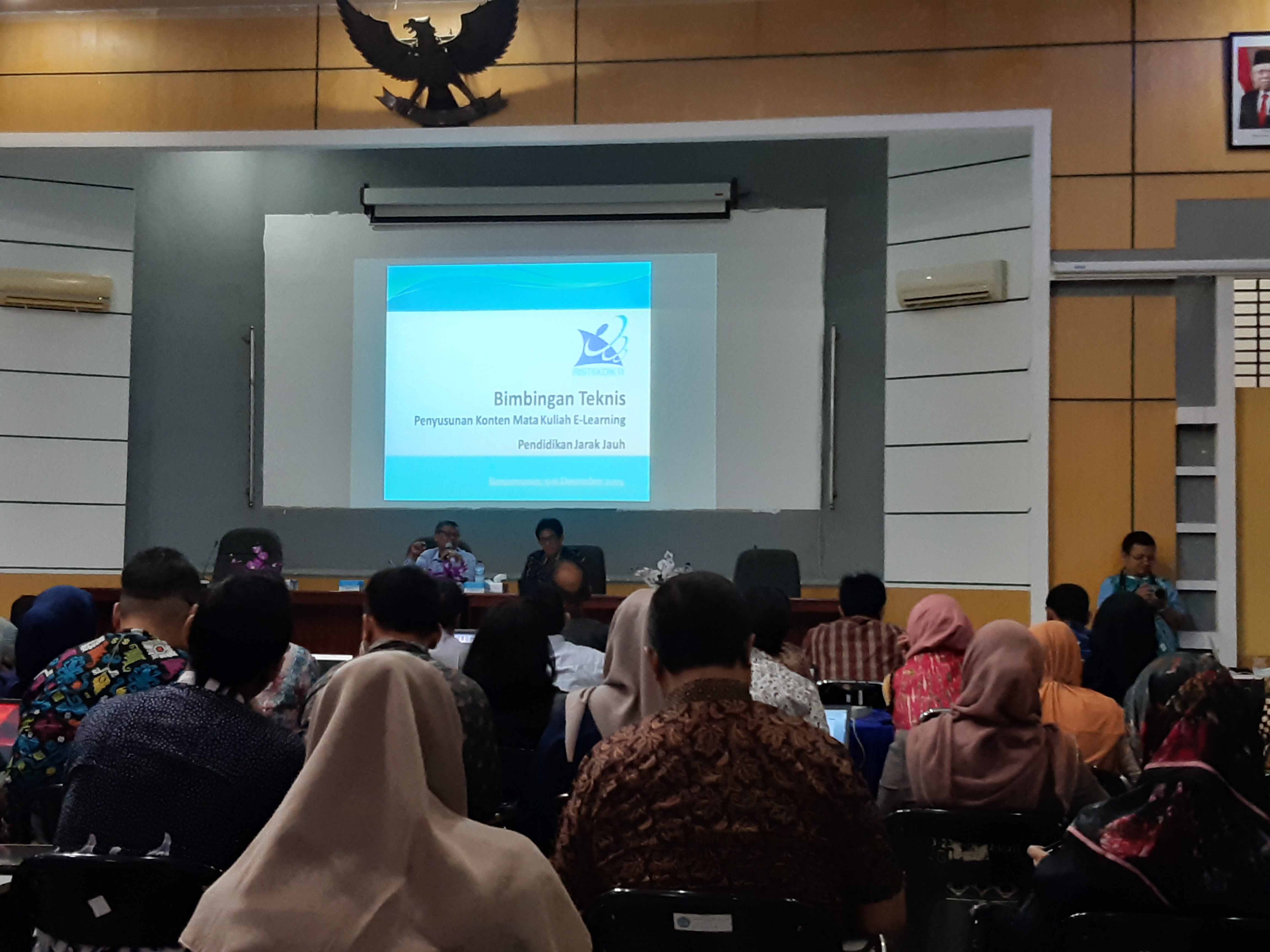 Dosen-dosen Universitas Sari Mulia Ikuti Bimtek e-learning