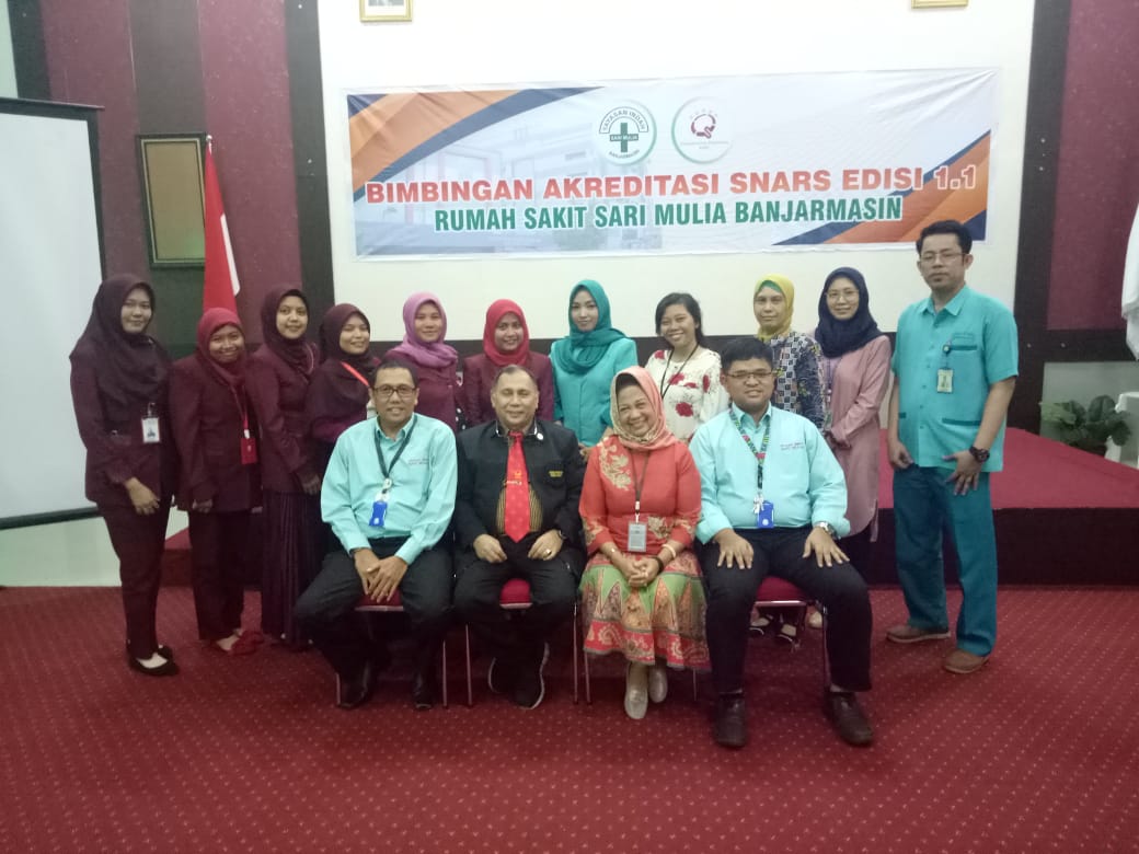 Dukungan UNISM dalam Akreditasi SNARS Edisi 1.1 Rumah Sakit Sari Mulia Banjarmasin