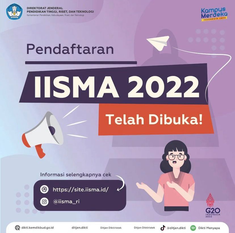 Indonesian International Mobility Awards (IISMA) 2022 kembali dibuka