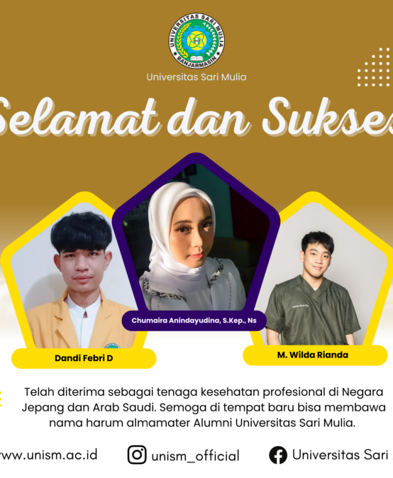 Alumni Universitas Sari Mulia Lulus Seleksi Kerja Luar Negeri