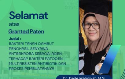 Dosen Universitas Sari Mulia Raih Paten Inovasi di Bidang Sains dan Kesehatan