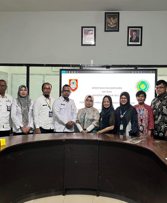 Diskusi Kerjasama Universitas Sari Mulia dan Pemerintah Provinsi Kalimantan Selatan